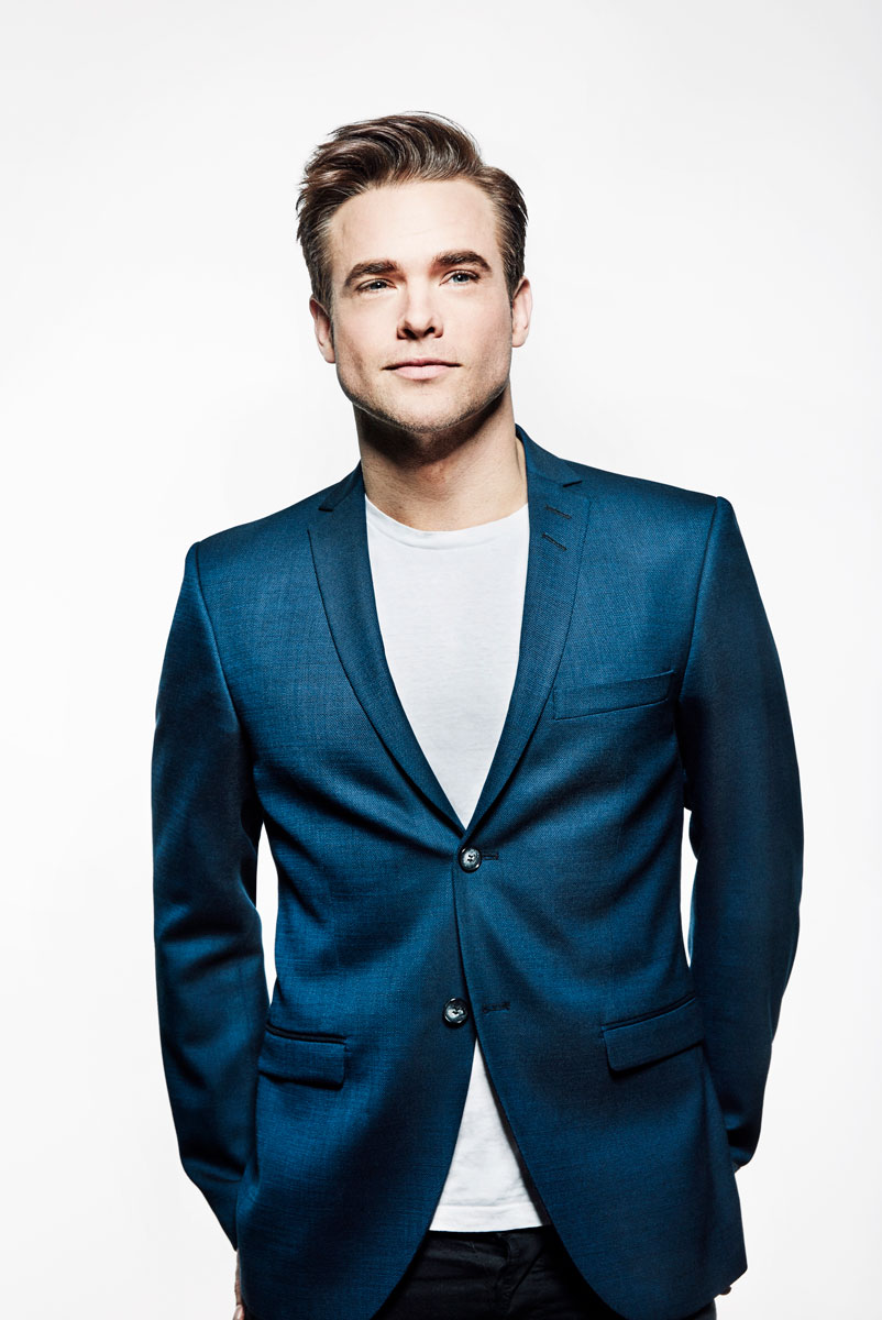 Billede af træneren på en hvid baggrund